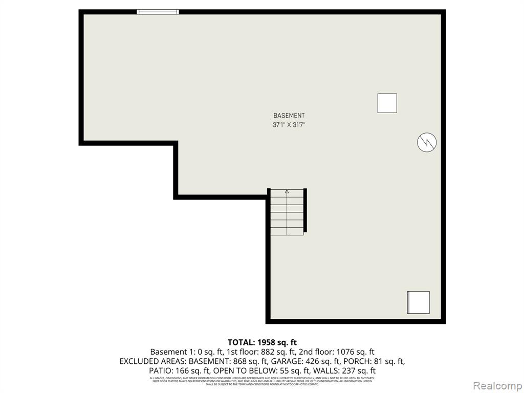 View of home floor plan