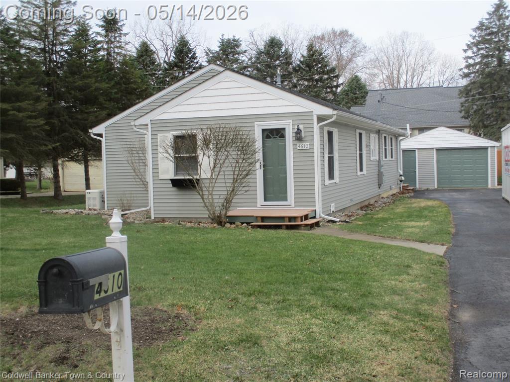 4610 Van Amberg Road, Brighton, MI 48114 — front exterior