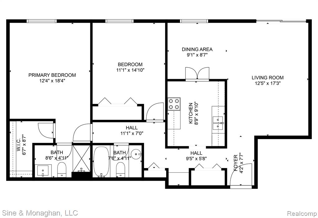 600 W BROWN Street, 102, Birmingham, MI 48009 — Photo 43