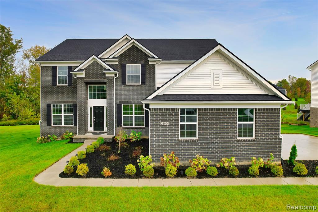 22820 Martin Road, South Lyon, MI 48178 — front exterior