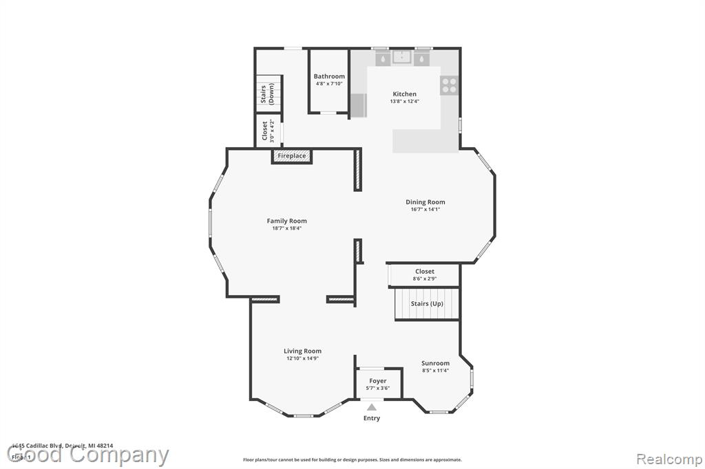1645 CADILLAC Boulevard, Detroit, MI 48214 — Photo 44