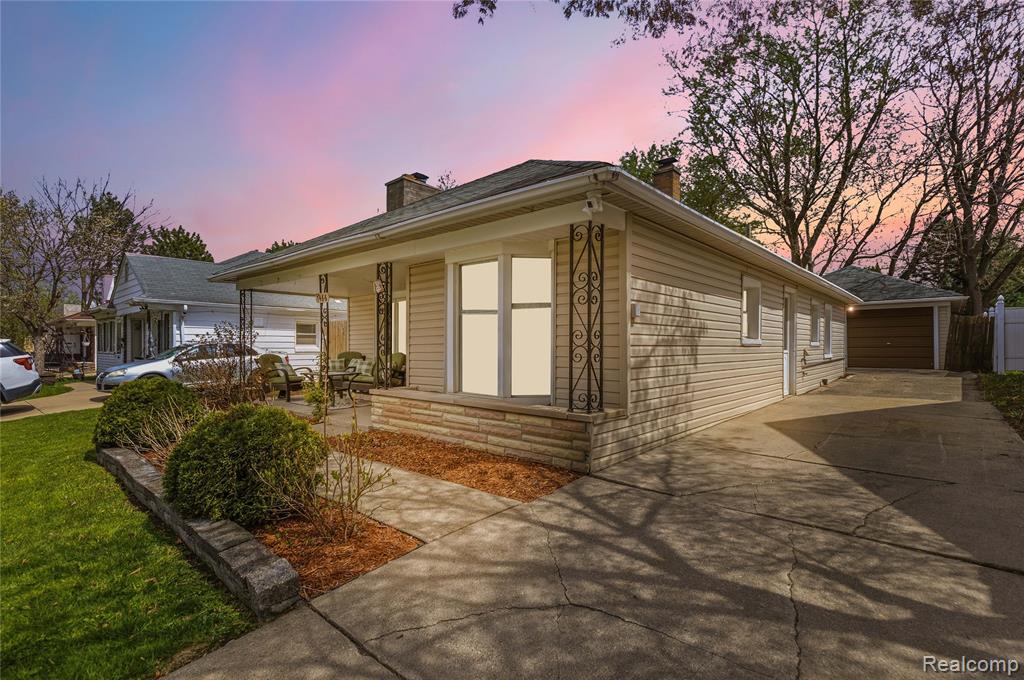 7466 Fenton Street, Dearborn Heights, MI 48127 — front exterior