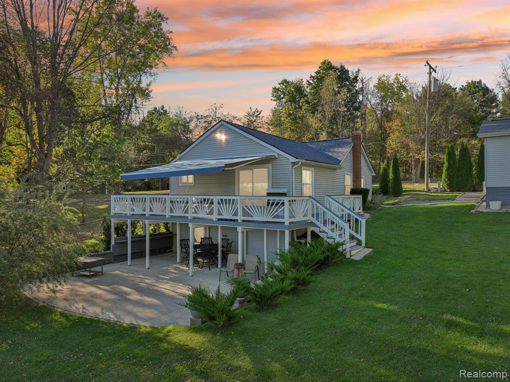 471 Lou Alice Drive, Deerfield, MI 48421 — front exterior