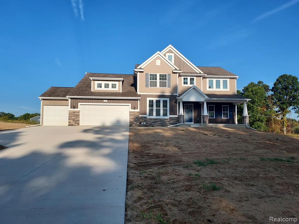 117 Forest Way, Davisburg, MI 48350 — front exterior