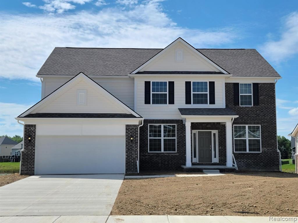 51261 Deerbrook Drive, Macomb, MI 48042 — front exterior