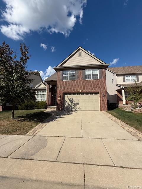 51124 Hallfield Street, Novi, MI — front exterior