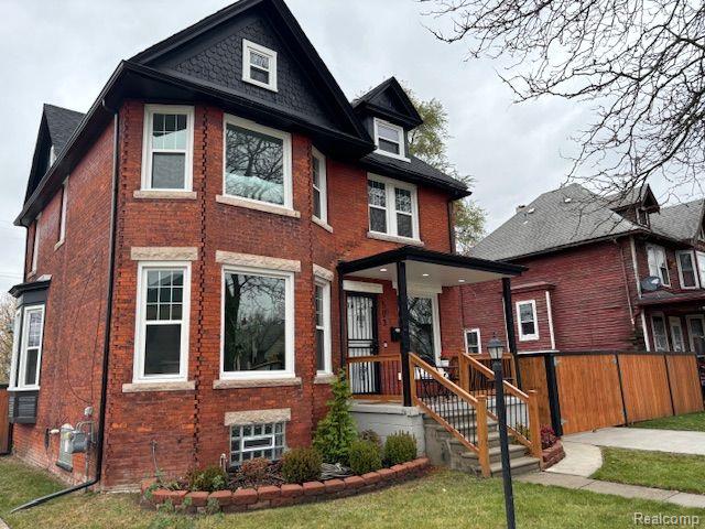 503 MOUNT VERNON Street, Detroit, MI 48202 — front exterior
