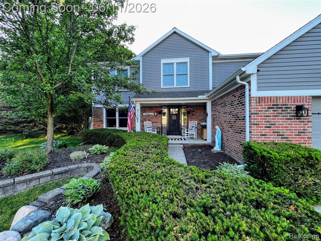 9158 Trillium Lane, Plymouth, MI 48170 — front exterior
