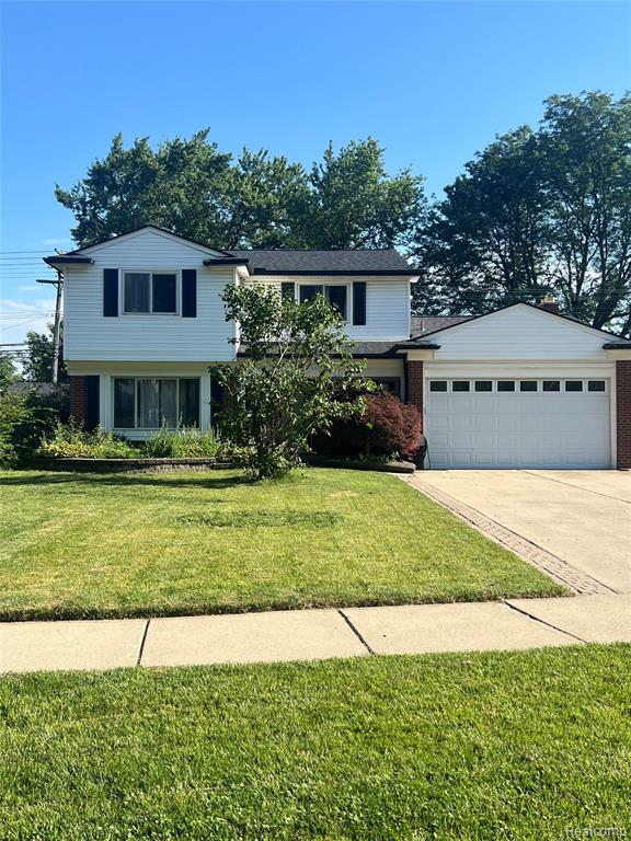 8737 Crestview Drive, Sterling Heights, MI 48312 — front exterior
