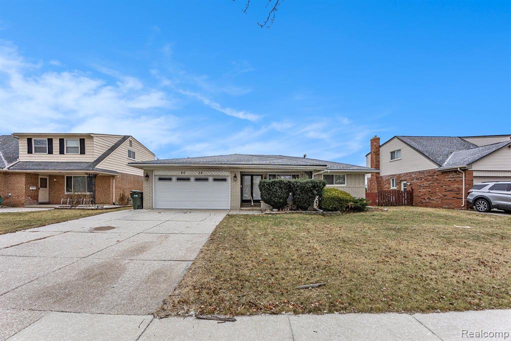 4238 Angeline Drive, Sterling Heights, MI 48310 — front exterior