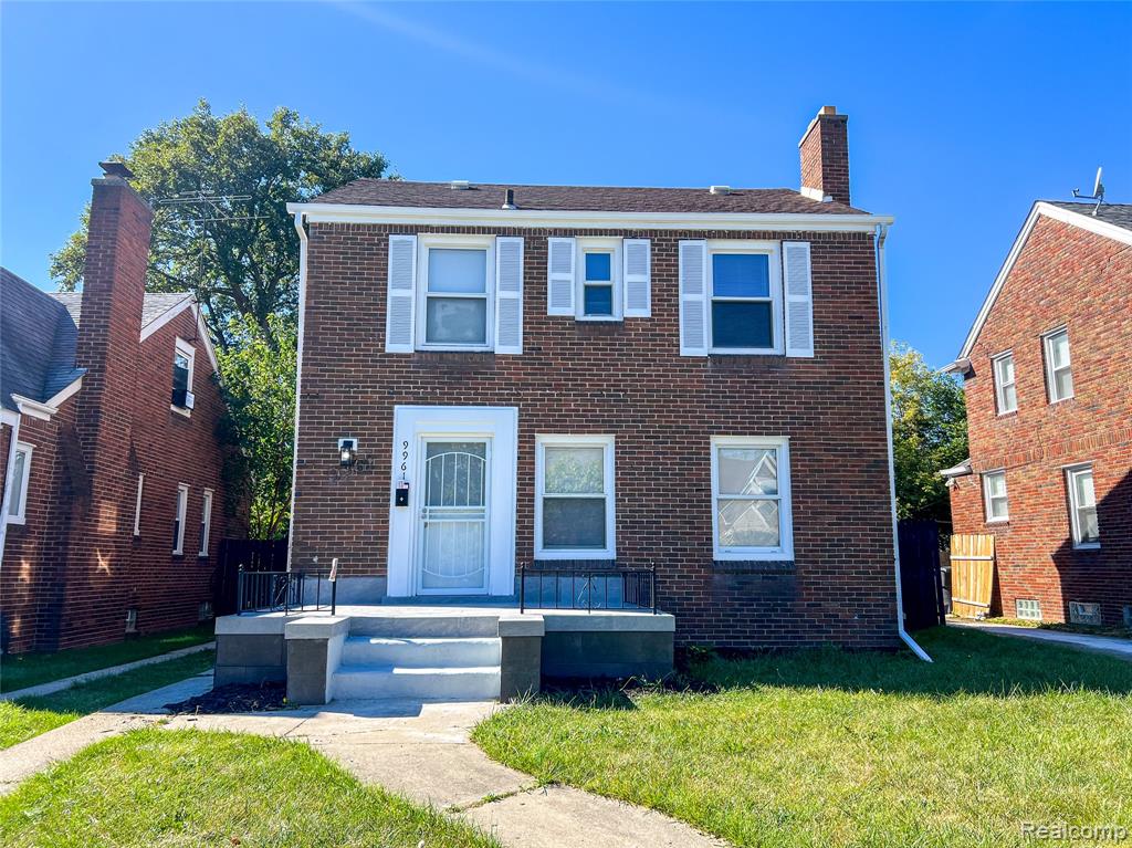 9961 Robson Street, Detroit, MI 48227 — front exterior