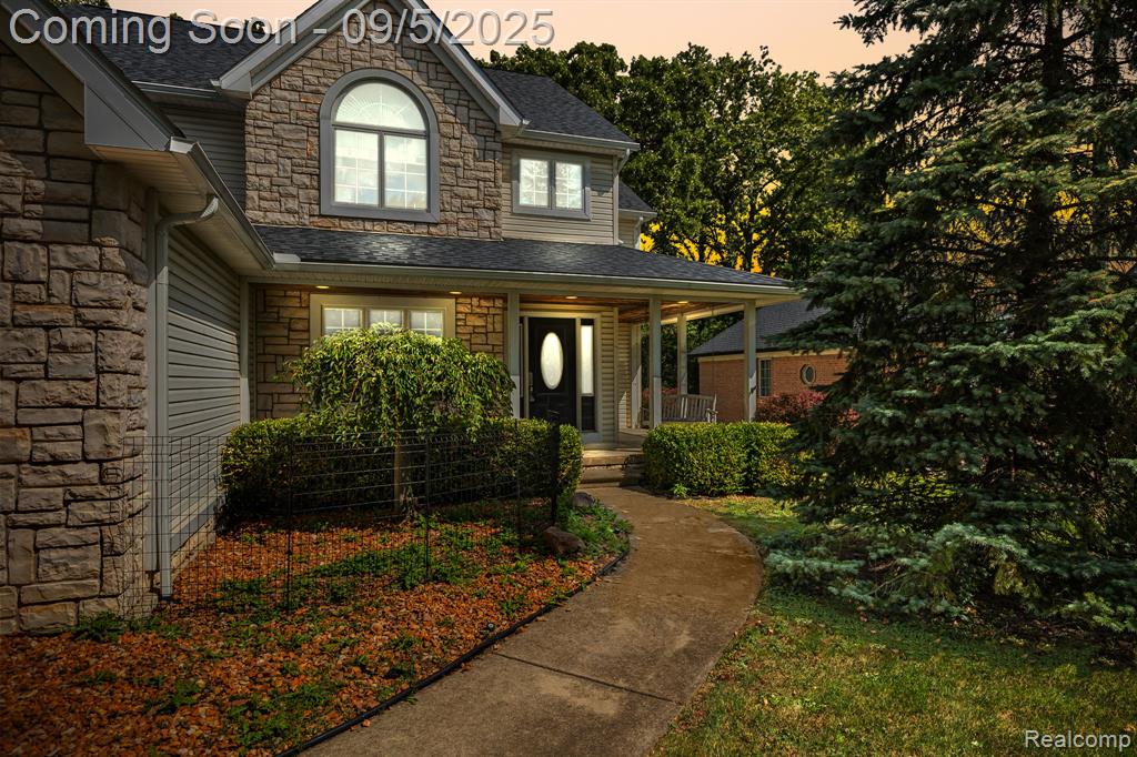 7750 Stout Avenue, Grosse Ile, MI 48138 — front exterior