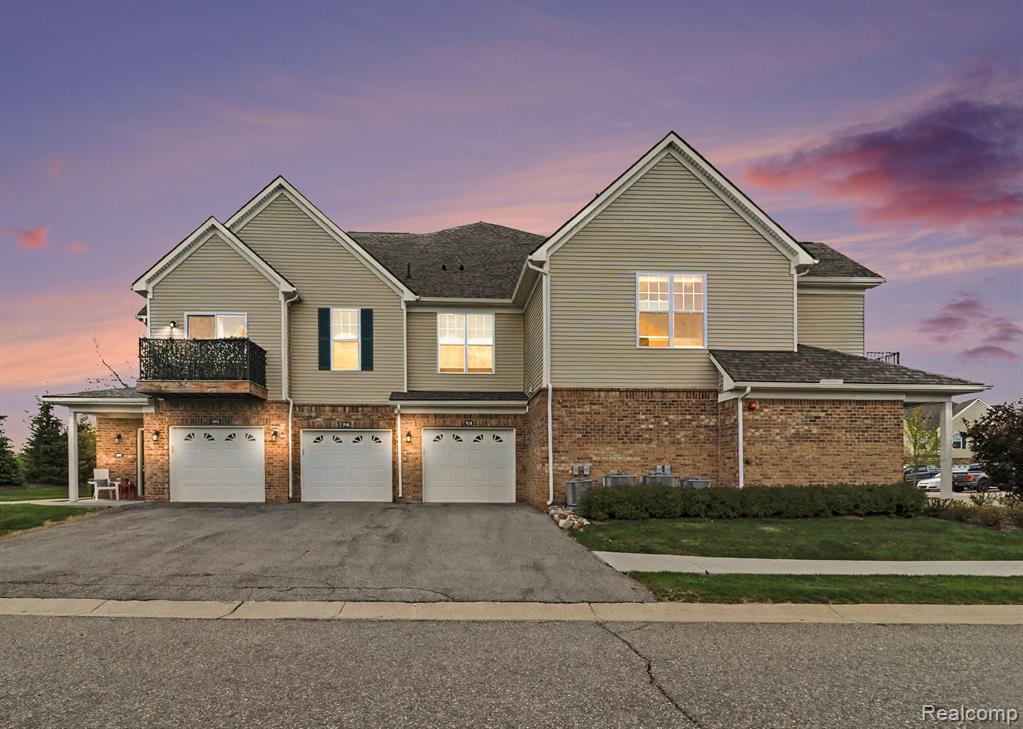 9864 Ridge Run Street, Howell, MI 48855 — front exterior