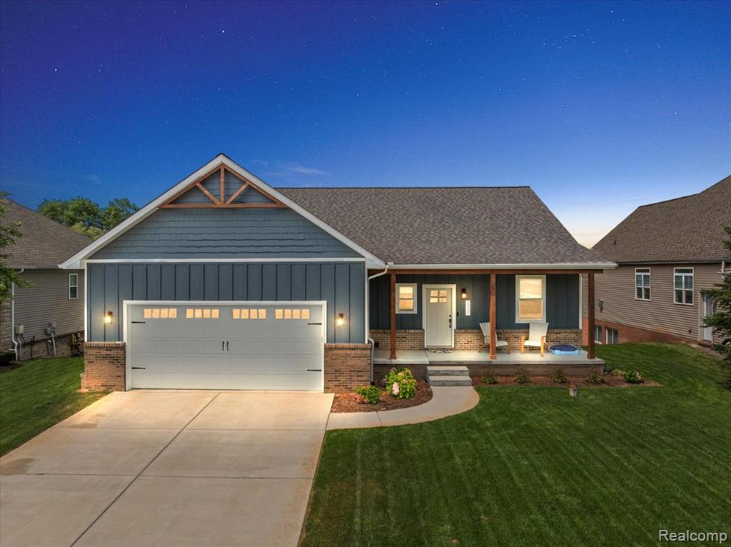 5330 Pebble Beach Drive, Metamora, MI 48455 — front exterior