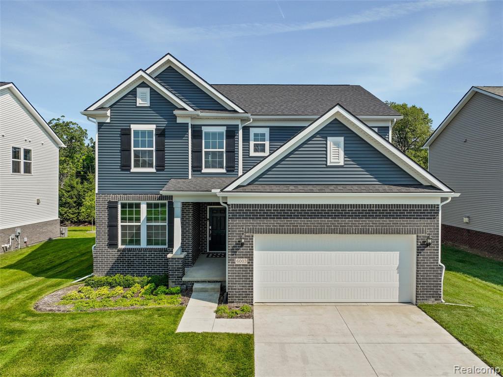 6003 Winsford Lane, Clarkston, MI — front exterior