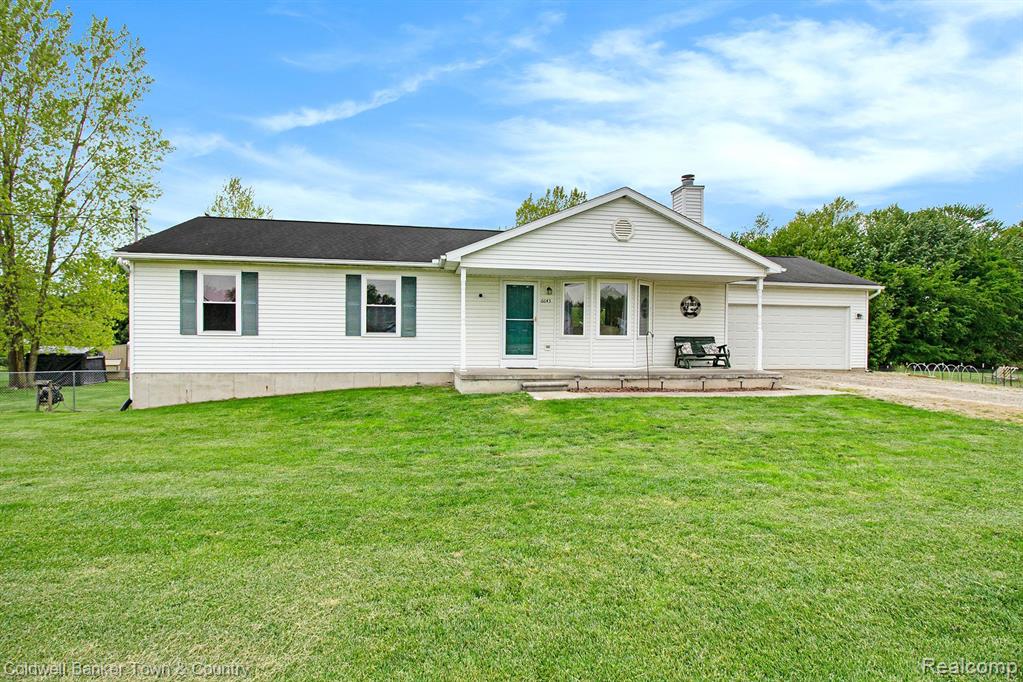6643 FARM Lane, Fowlerville, MI 48836 — front exterior