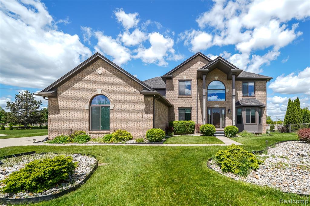 42105 Dorchester Court, Clinton Twp, MI 48038 — front exterior