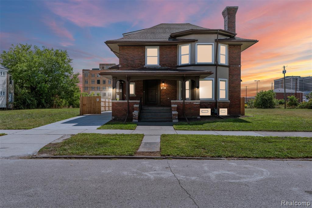 80 Chandler Street, Detroit, MI 48202 — front exterior