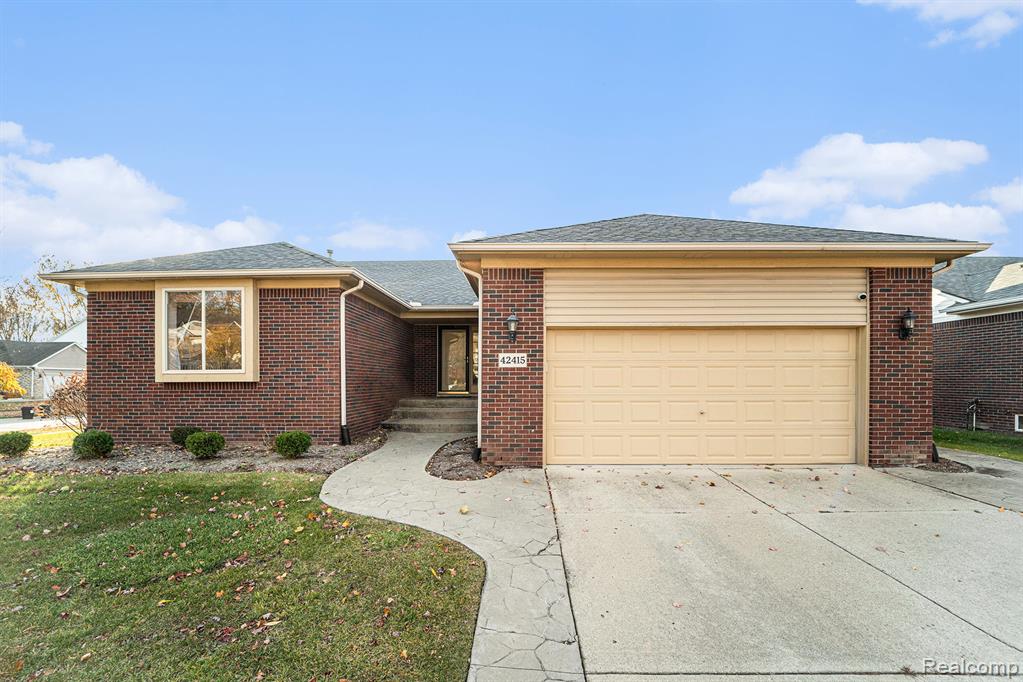 42415 Colorado Drive, Clinton Twp, MI 48036 — front exterior