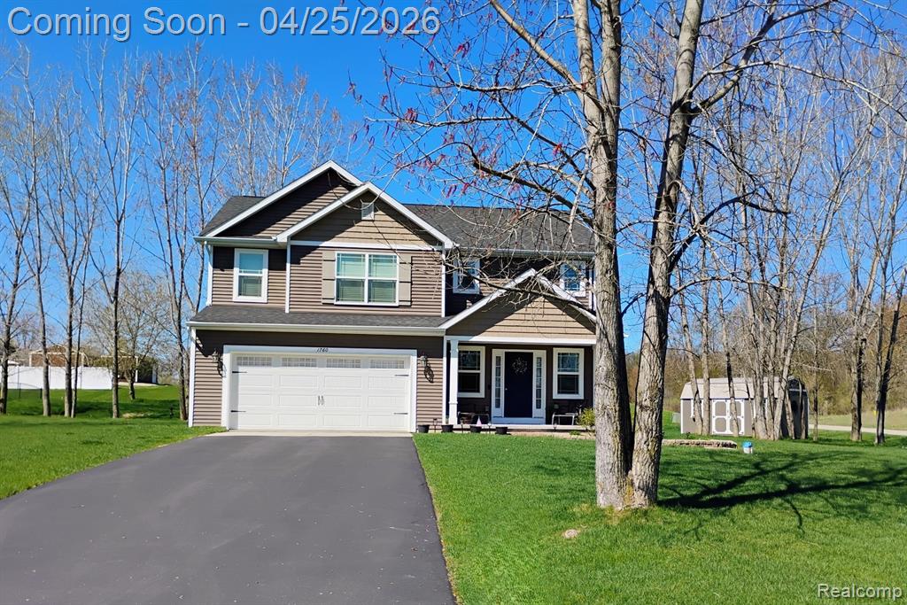 1760 Stonehouse Drive, Gregory, MI 48137 — front exterior
