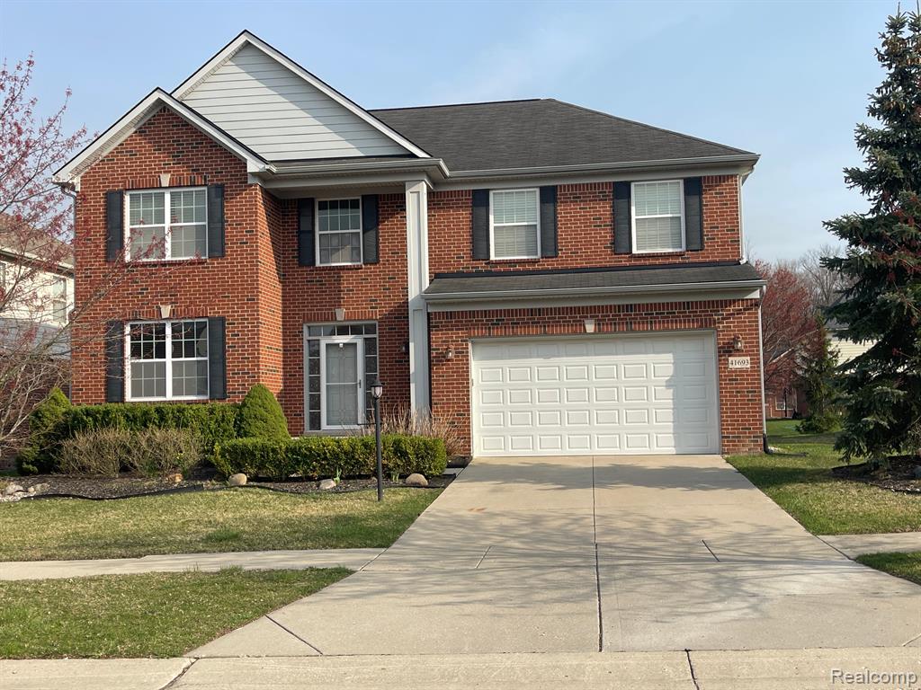 41693 CRANE Way, Novi, MI — front exterior