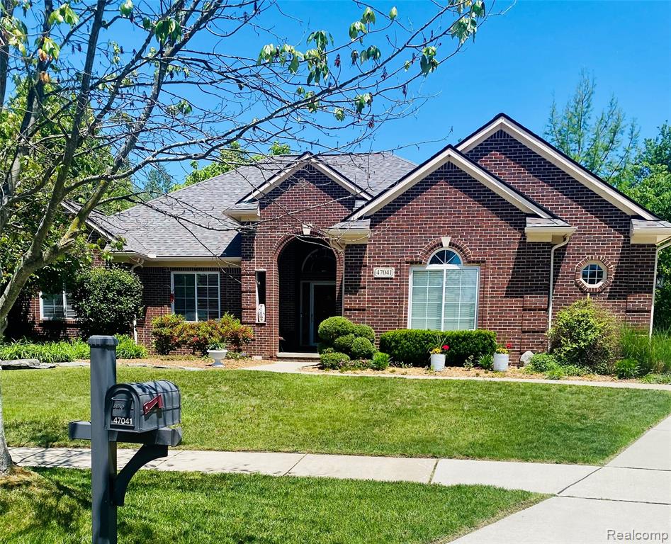 47041 Hidden River Circle N, Canton, MI 48188 — front exterior