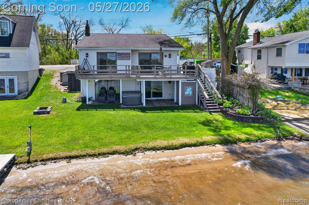 9696 Elizabeth Lake Road, White Lake, MI — front exterior