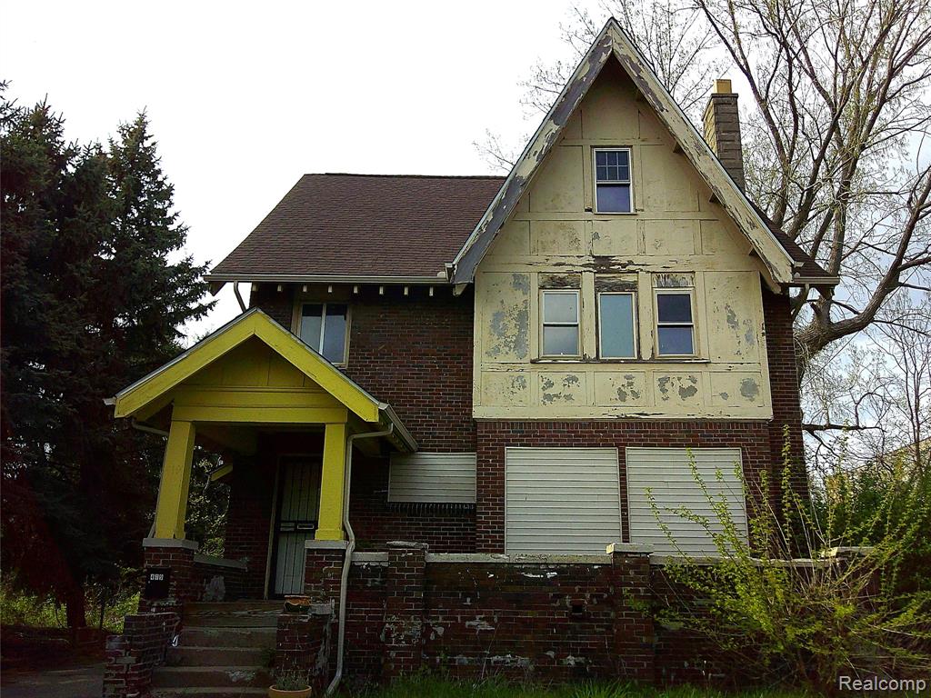 419 King Street, Detroit, MI 48202 — front exterior