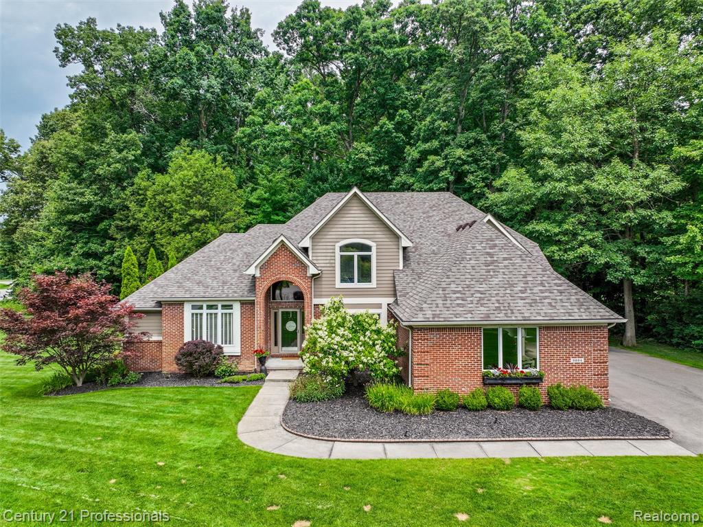 9884 Forest Ridge Drive, Clarkston, MI 48348 — front exterior