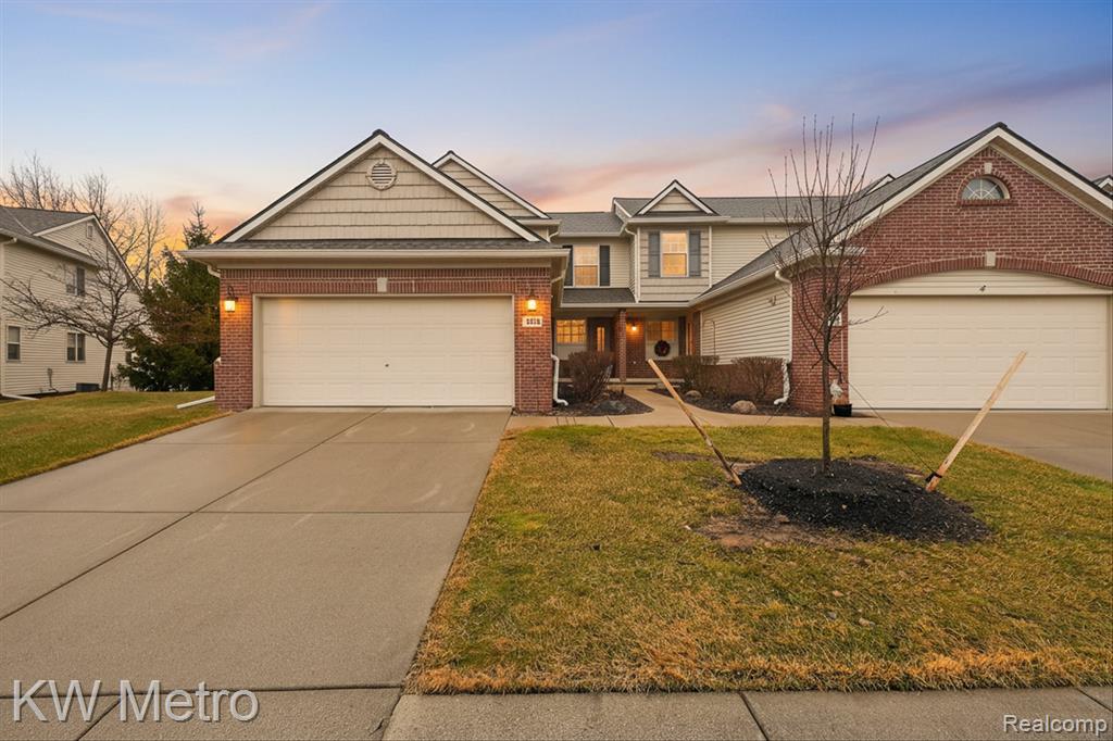 4668 Summer Ridge Drive, Howell, MI 48843 — front exterior