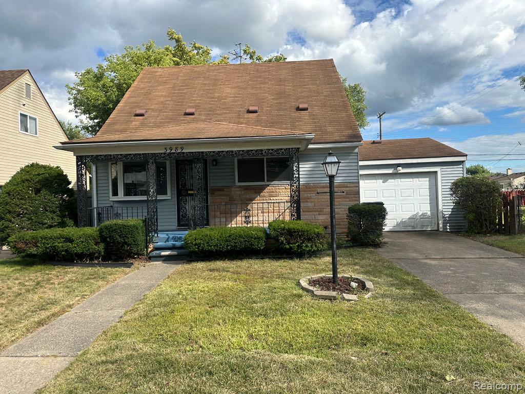3989 19th Street, Ecorse, MI 48229 — front exterior