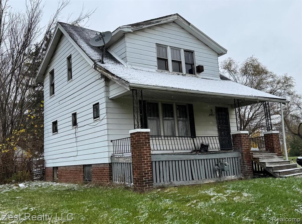 8293 MARION Street, Detroit, MI 48213 — front exterior