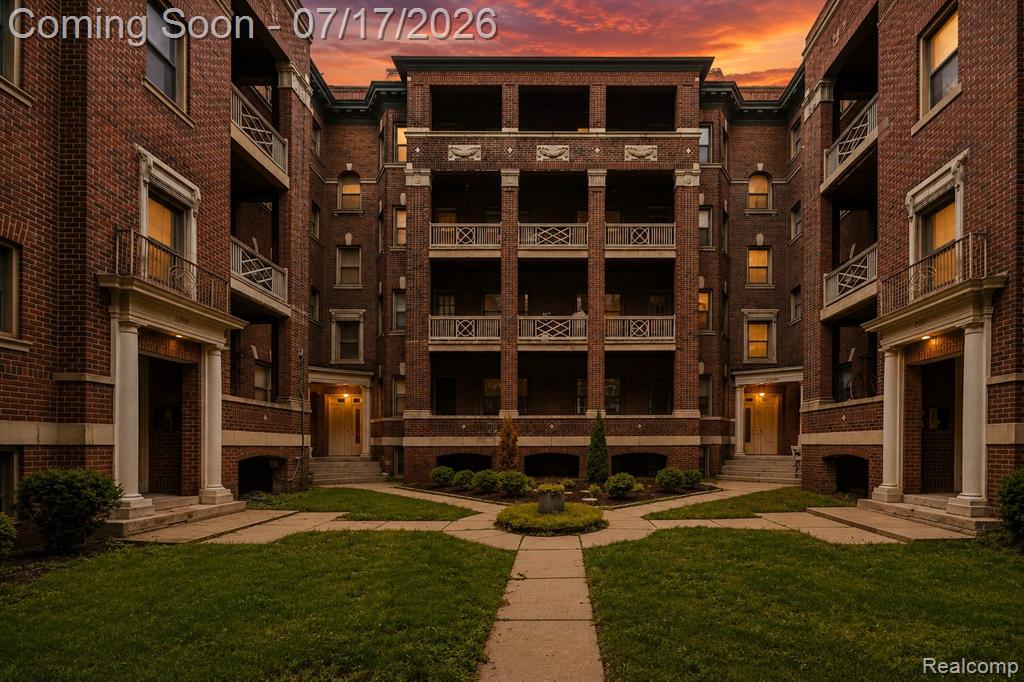7409 2nd Avenue, 32, Detroit, MI 48202 — front exterior