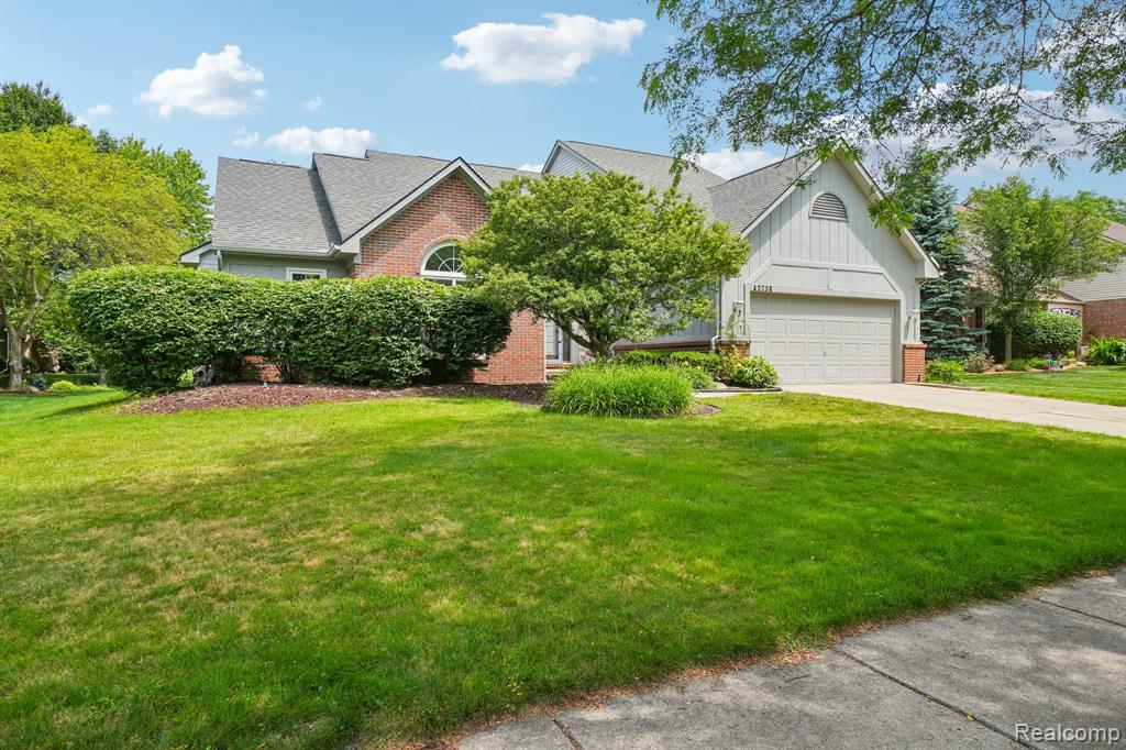 42738 Wimbleton Way, Novi, MI 48377 — front exterior