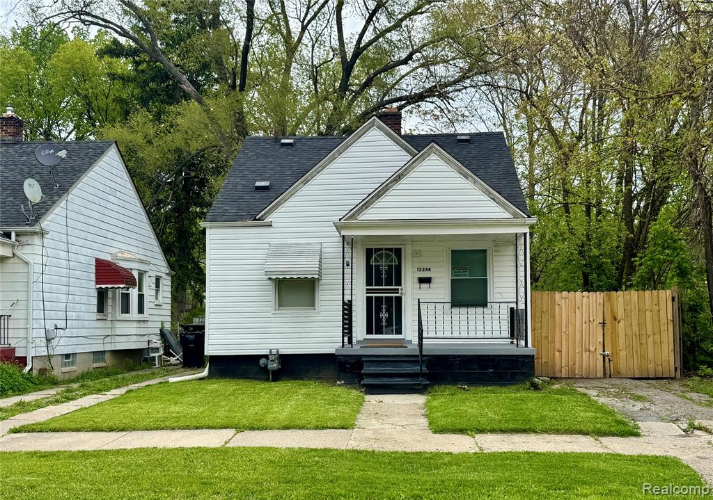 12244 Woodmont Avenue, Detroit, MI 48227 — front exterior