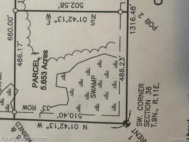 Parcel 1 Clear Lake Road, North Branch, MI 48461 — front exterior