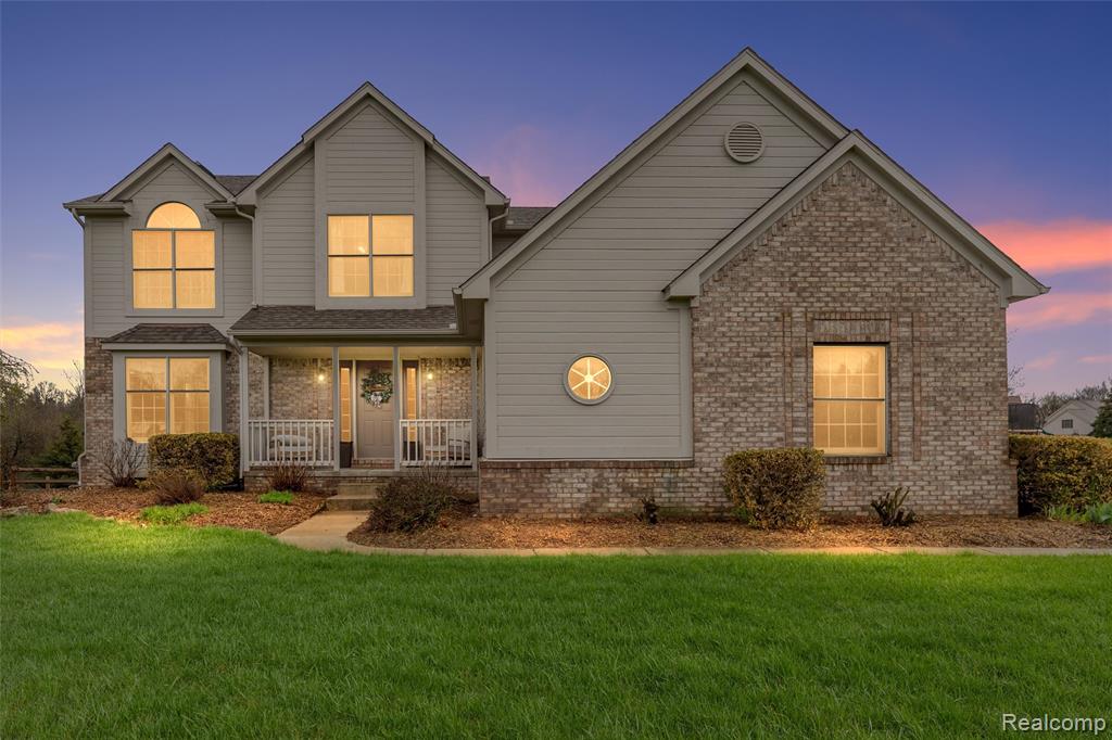 111 Oak Bark Drive, Howell, MI 48843 — front exterior