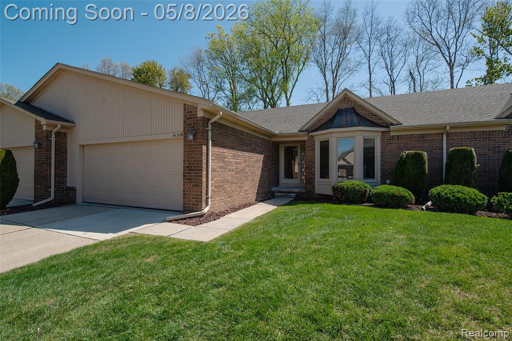 41308 Fortuna Drive E, 86, Clinton Twp, MI 48038 — front exterior