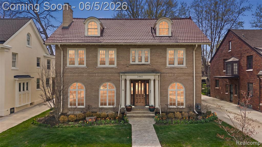 3465 Burns Street, Detroit, MI 48214 — front exterior