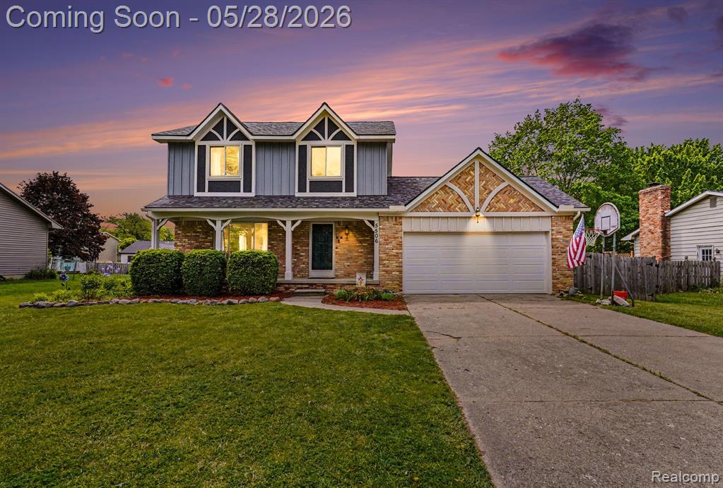 5506 Old Franklin Road, Grand Blanc, MI 48439 — front exterior