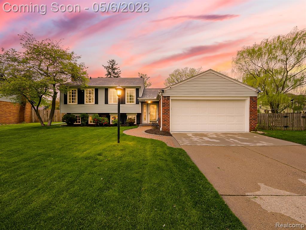 41528 Greenwood Court, Canton, MI 48187 — front exterior