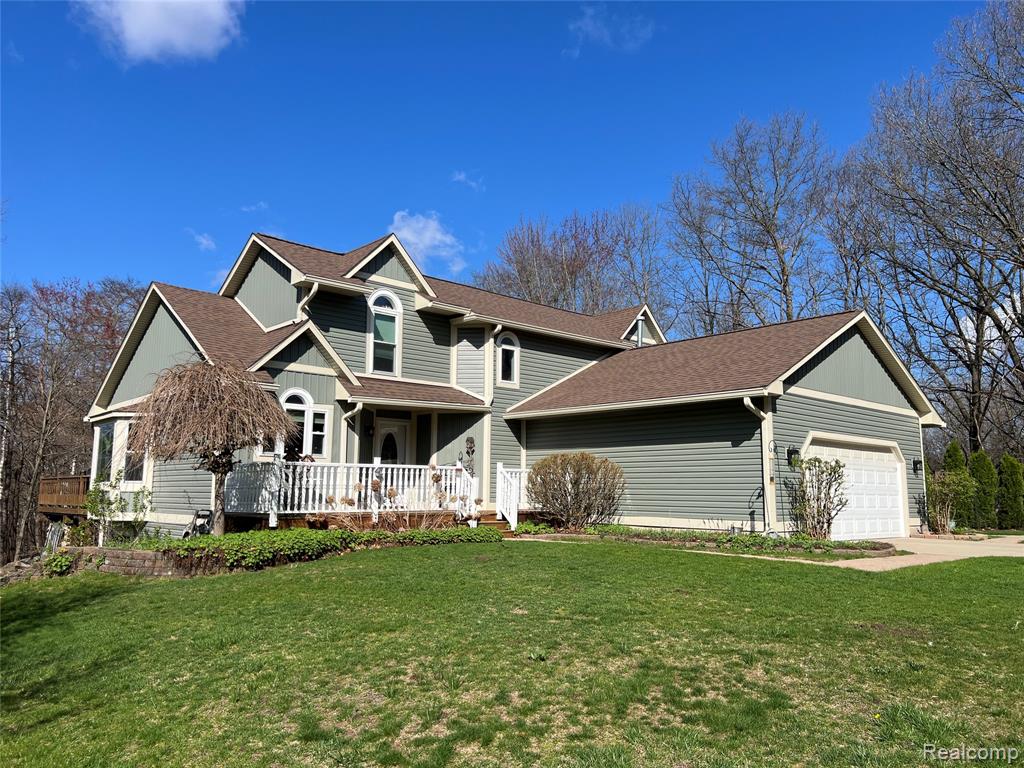 4065 Achtu Trail, Lapeer, MI 48446 — front exterior