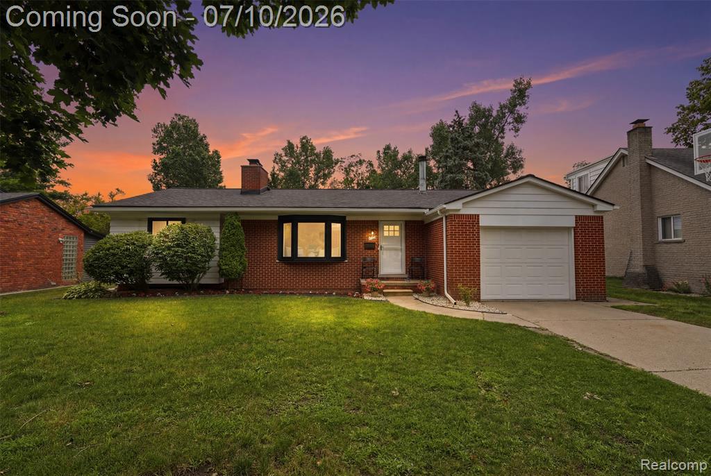 595 Byron Street, Plymouth, MI 48170 — front exterior