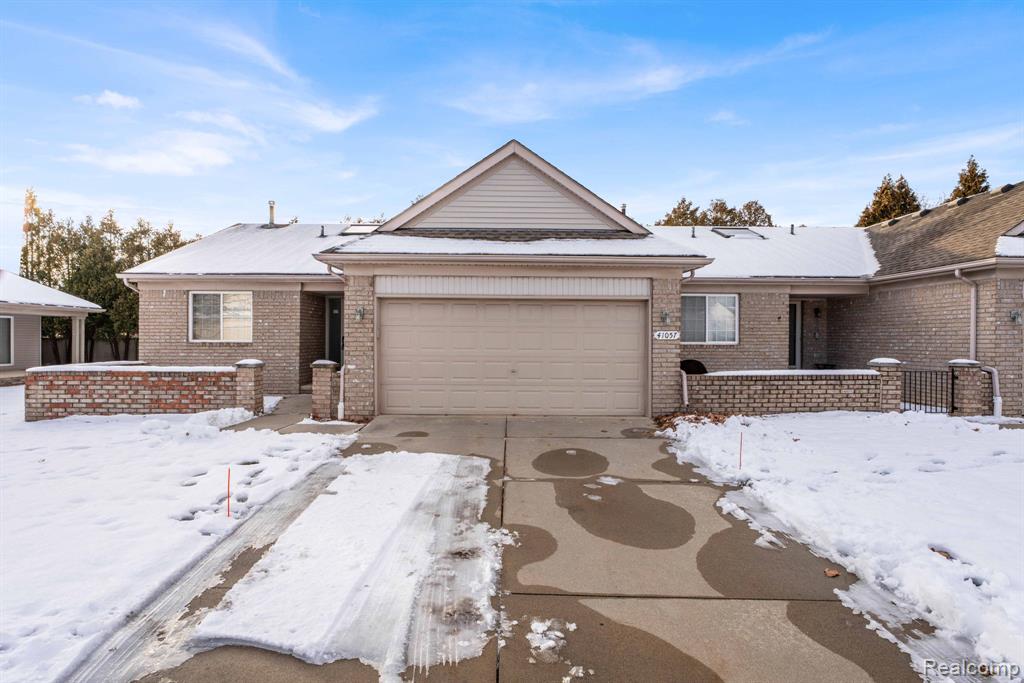 41057 Glenleven Court, Clinton Twp, MI 48038 — front exterior