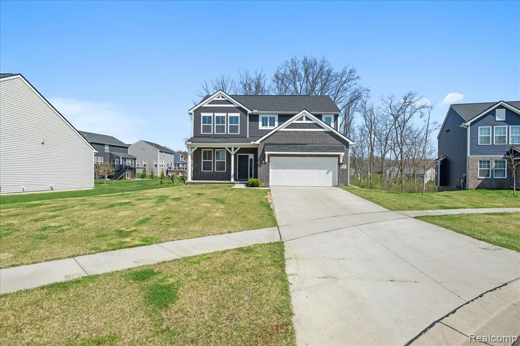 8249 Starina Court, Brighton, MI 48116 — front exterior