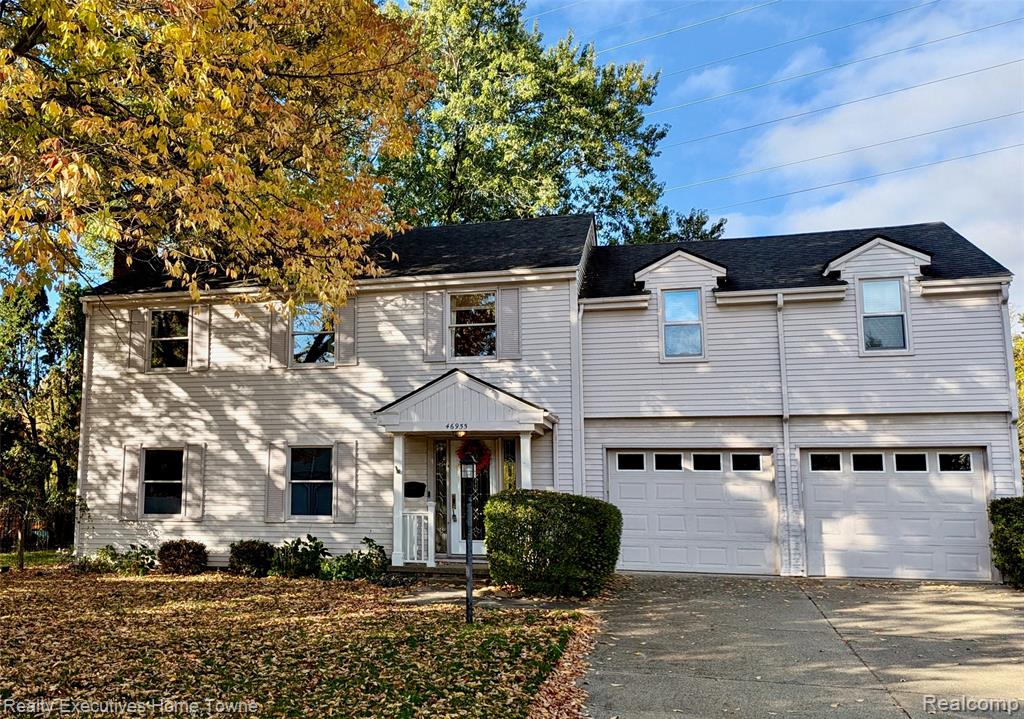 46955 Shiloh Way Way, Shelby Twp, MI 48317 — front exterior