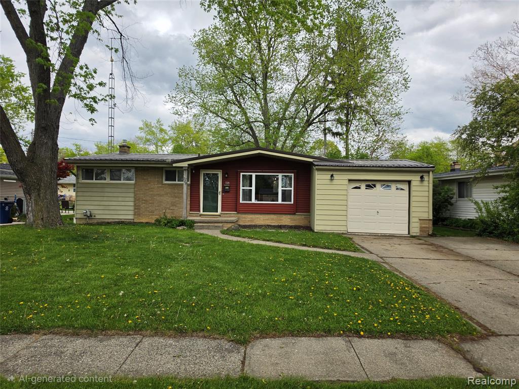 729 Fitzner Drive, Davison, MI 48423 — front exterior
