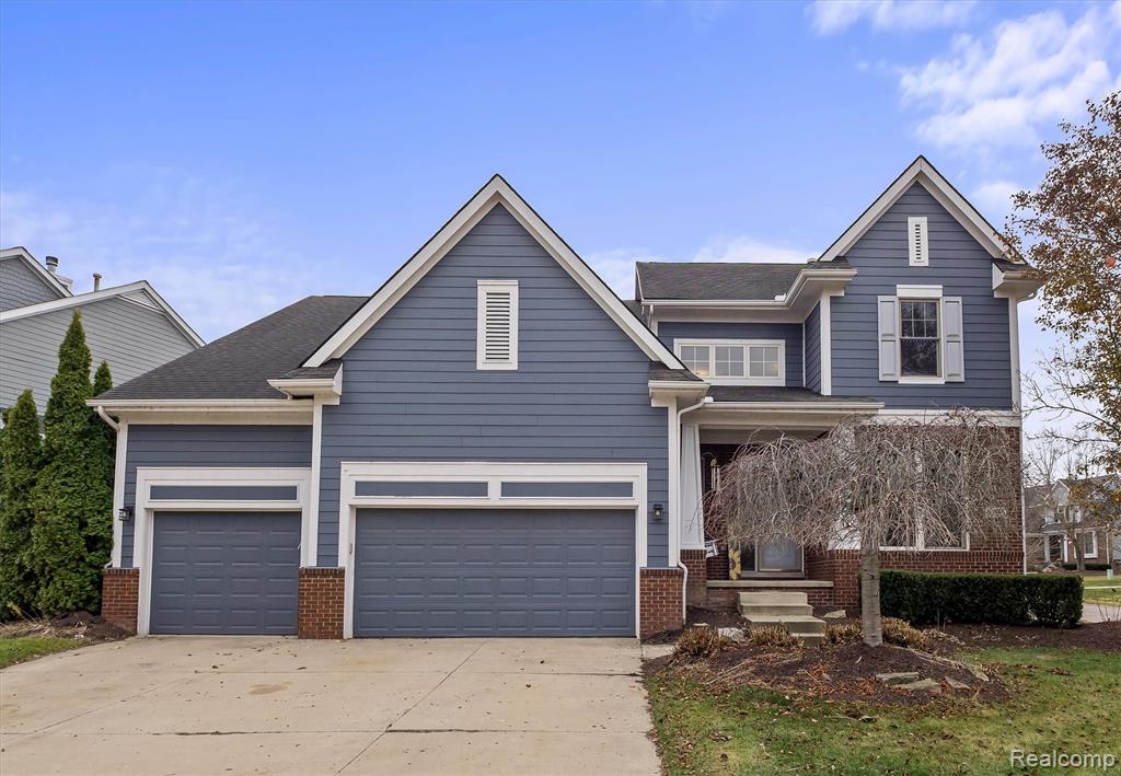 6135 Strawberry Circle, Commerce Twp, MI 48382 — front exterior