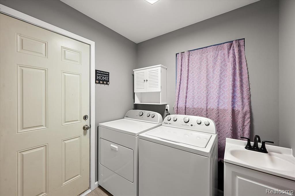 First Floor Laundry