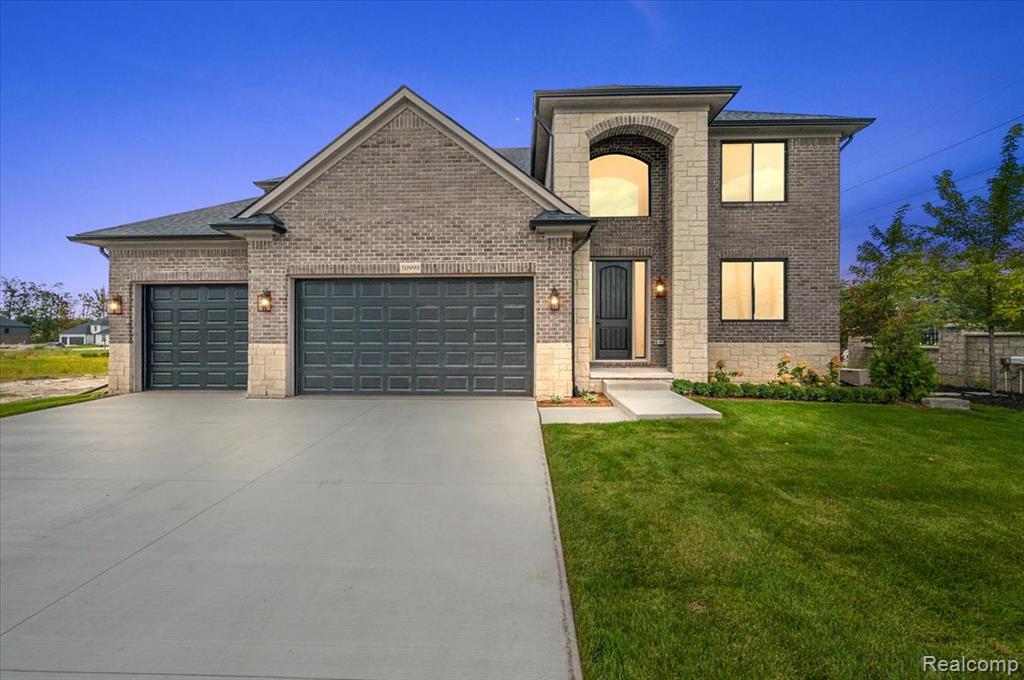 50999 Mistwood Drive, Macomb, MI 48042 — front exterior